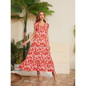 Everyday the Label Women Red Dresses
